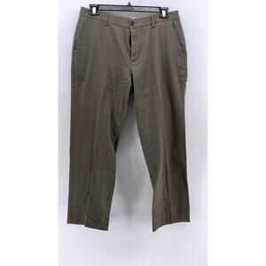 AMAZON ESSENTIALS Men's Taupe Straight-Leg Chino Pants SZ 35X30
